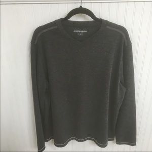 BLACK JOHNSON & MURPHY LONG SLEEVE TEE SHIRT / MENS XL